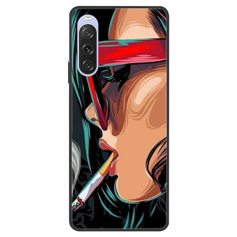 For Sony Xperia 10 V Case Cover Bumper On For Sony Xperia 10 V TPU Soft Silicone Back Cover Xperia10V 10V Cases Coque Fundas