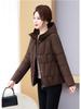 Women’s Short Hooded Windproof Thicken Warm Winter Jacket