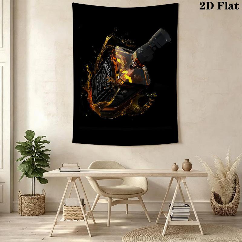 Jack Daniel'S Timeless Tennessee Whiskey Tapestry Fashion Print Wallmounted Christmas Gift Background Wall Hanging Cloth Soft