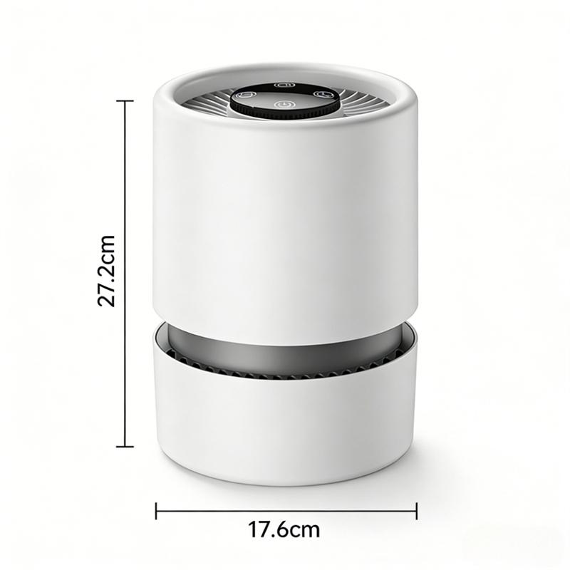 Air Purifier with Negative Ion Smoke Odor Room Air Cleaner with Aromatherapy for HEPA Filter Purifying Air Allergies Mold Dust