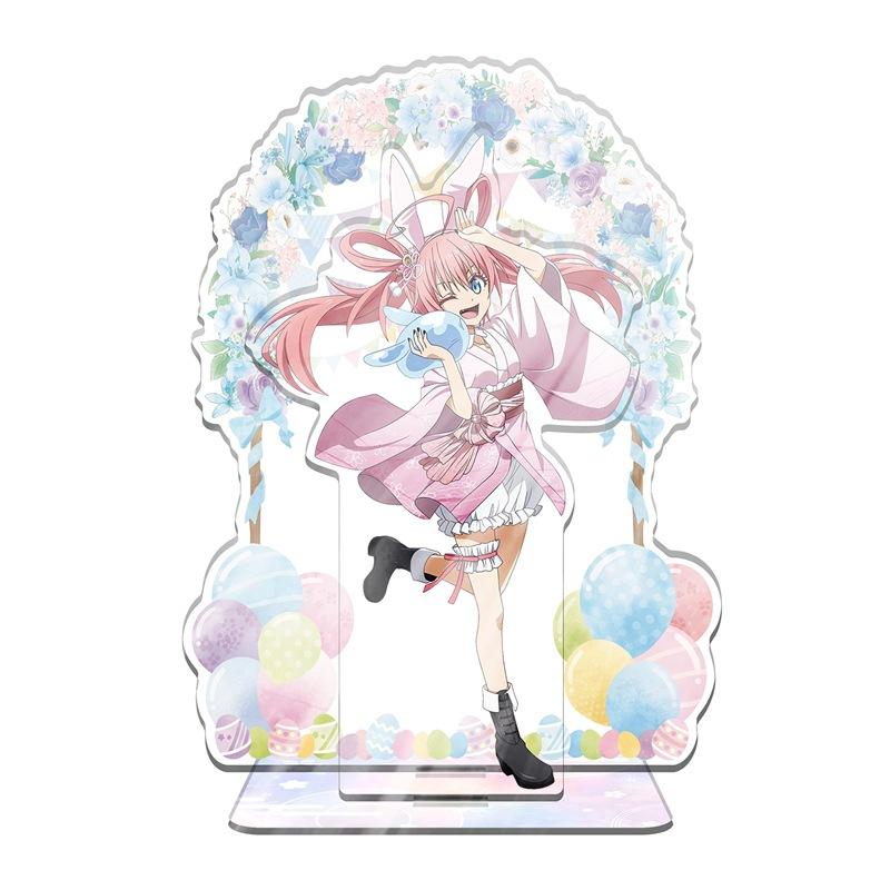 Milim Nava Acrylic figure stand Japanese Style Desk ornament cute Shion stand Milim Bride Series Elegant Decoration Toys Gifts
