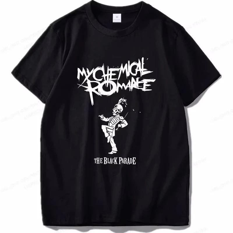 My Chemical Romance T Shirt Women Fashion Cotton T-shirts Cool Hip Hop Men Tshirt Casiual Summer Vintage Unisex Top Tee
