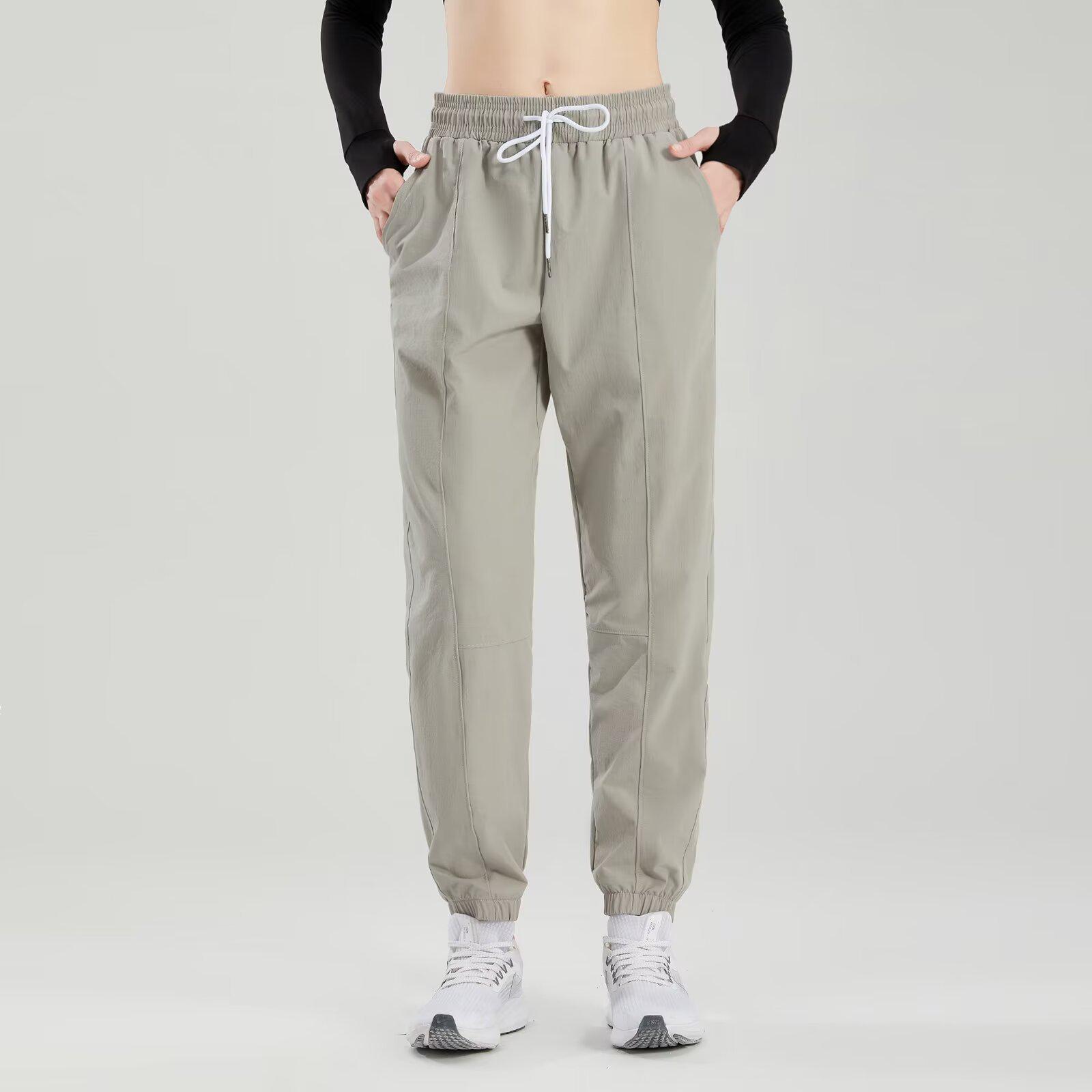 

Женские быстросохнущие джоггеры карго свободного кроя для бега, пеших прогулок и фитнеса - Весна/Лето M