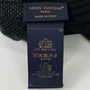 Excellent LOUIS VUITTON gloves Neo Petit Damier black wool mens S M77992 Used