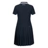 MARTINE GOLF Pique Jersey One-Piece_Navy