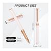 PATIKIL Luxury Metal Rollerball Pen, 0.5mm Black Ink, Premium Craftsmanship Gift for Men & Women, Office Signature Writing, Rose Gold, Lightweight