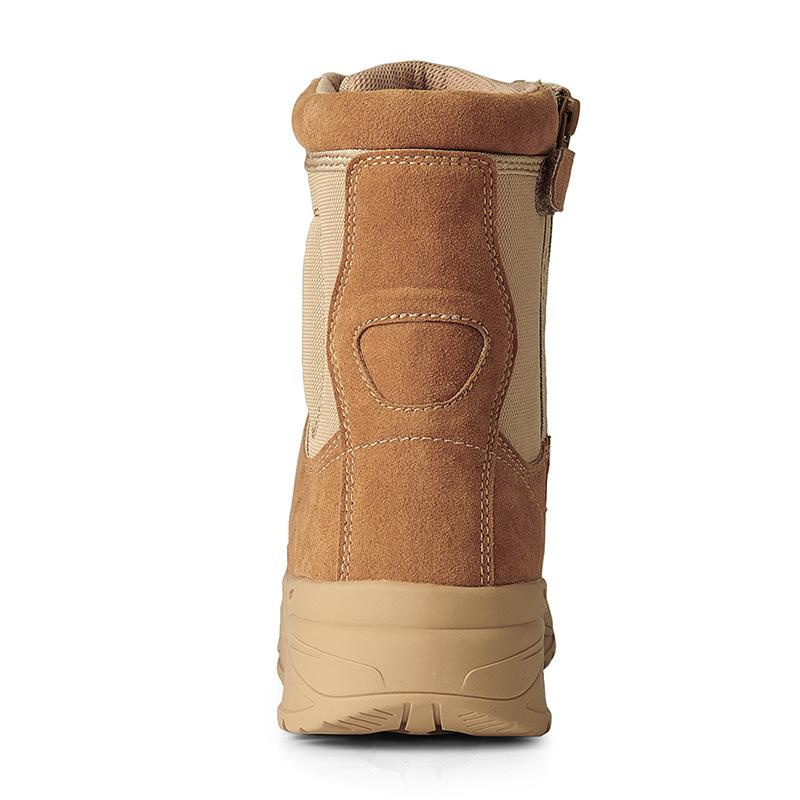 Large Size Military Boots Men's High-top Tactical Desert Boots Military Fans Outdoor Hiking Training Boots