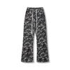 Patova Men's Slim Fit Camouflage Micro-Flare Pants