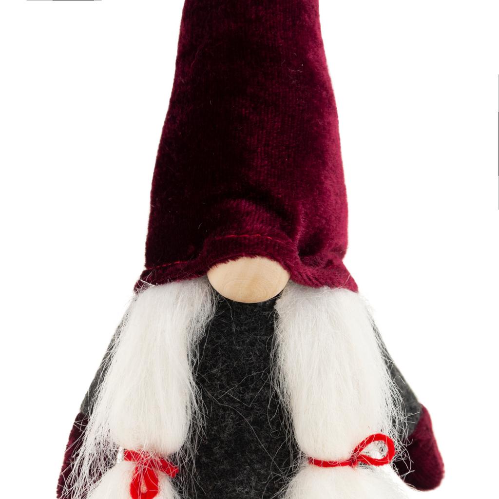 TG63073 Santa Claus Beard Dwarf Large 35cm Gnome Christmas Tree Ornament Decoration