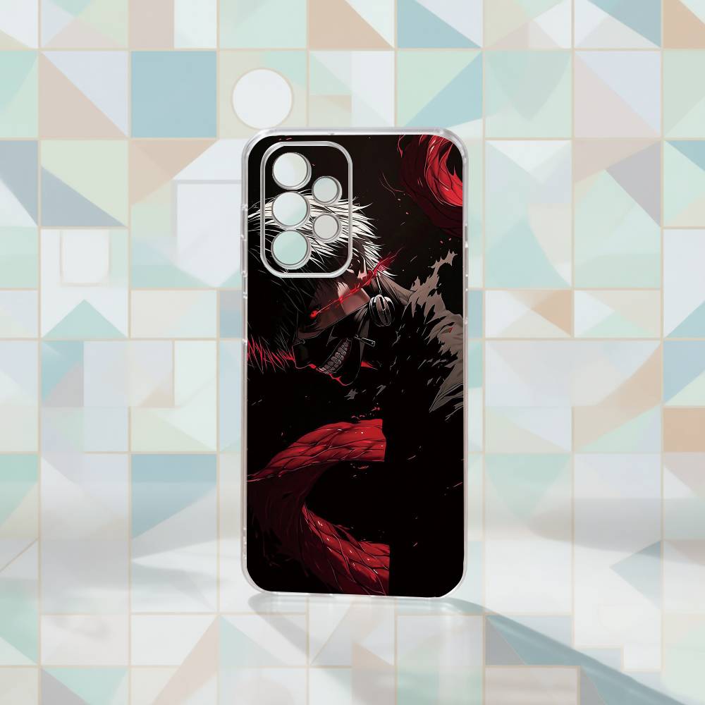 Tokyo Ghoul Ken Kaneki Phone Case For Samsung S25,S24,S21,S22,S23,S30,Ultra,S20,Plus,Fe Transparent Cover