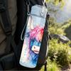1PC Highland Cow Color Splash Art Print 750ml Color Plastic Sports Water Bottle Leakproof Flip Straw Lid Suitable for Sports Office Home Use