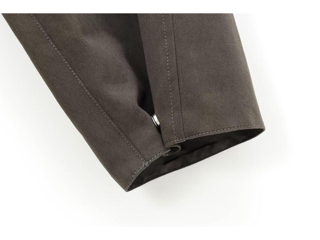 Chaqueta Retro para Mujer 2025 con Cuello de Pana y Cuero Encerado - Estilo Casual Europeo y Americano