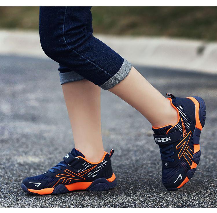 Boys' Breathable Mesh Running Shoes for Spring, Summer, and Autumn