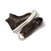 Willy Wonka X Converse Chuck 70 High Chocolate Swirl Unisex Sneakers Brown Tan Egret A08151C