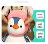 Large Fruit Penguin Pillow: Cute Antarctic Plush Toy for Bed, Huggable Sleeping Doll, Birthday Gift for Girls