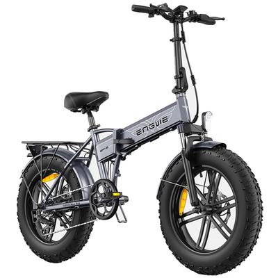 Electric Bike Adult ENGWE 20" Fat Tire 250W Motor Foldable Ebike Top Speed 25Km/h 48V 13AH Shimano 7 Speed LCD Display EP-2 BOOST