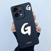 For OPPO Reno14 Pro 5G Cover Case Lucky Initial Letter Couple Silicone Soft Matte Phone Bumper for Oppo Reno 14 Pro 5G Casing