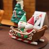 1pc Scene Decoration Christmas Series Bookshelf Decorationt Collectible Home Decoration Garden Resin Craft Toy Bonsai Ornaments