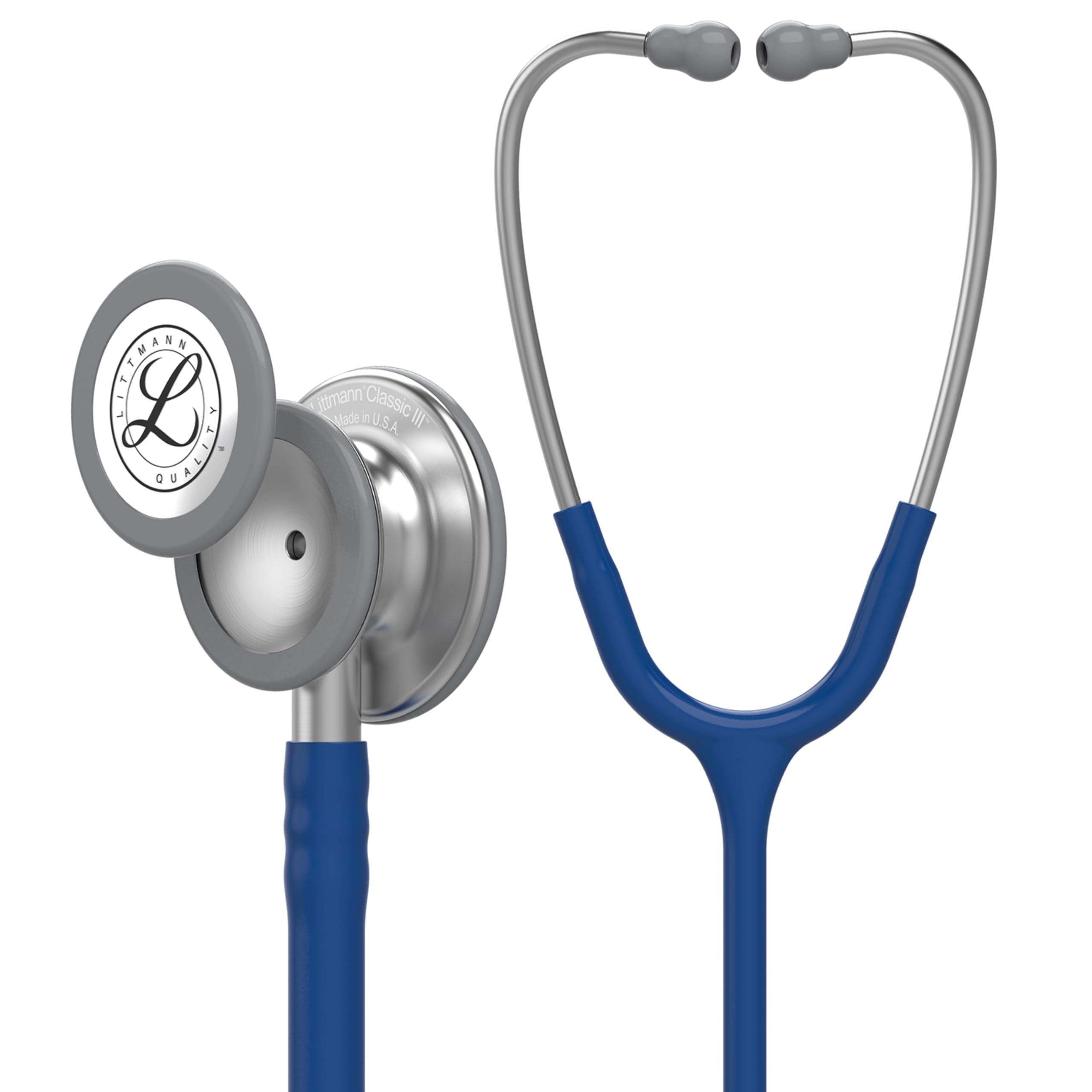 

Стетоскоп Littmann Classic III Navy 5622, Синий/Серебристый,
