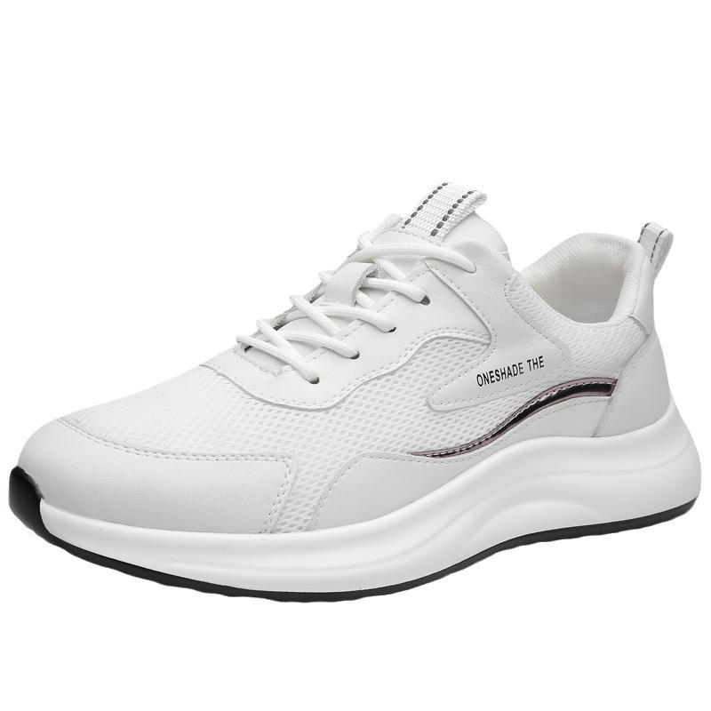 Men's Shoes New Fashion All-Matching Trendy Breathable Mesh Shoes Lightweight Exercise Outdoor Casual Travel Shoes