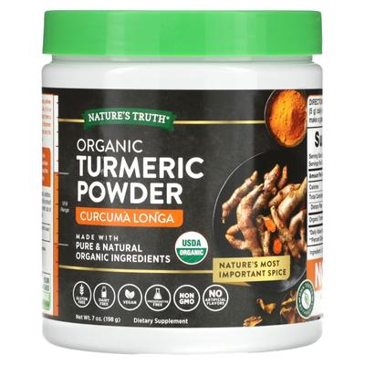 Organic Turmeric Powder, 198G(7Oz)