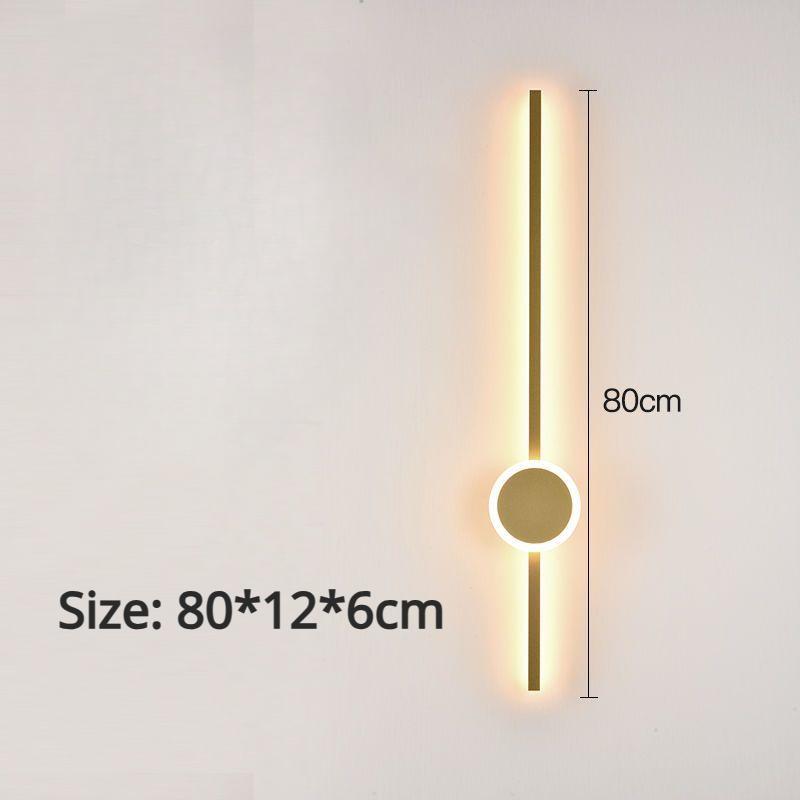 LED chambre lampe de chevet moderne LED bande lampe salon TV fond applique lampe d'allée