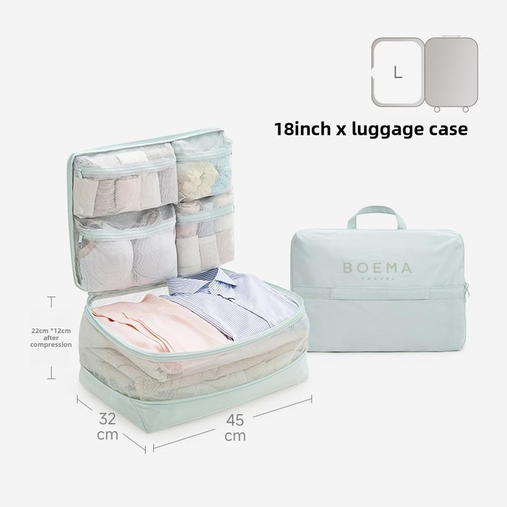 Multifunctional Travel Storage Bag With Compartments For Luggage Use