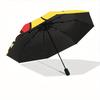 Pikachu, Pokémon Automatischer Regenschirm mit Faltfunktion - Reise Regenschirm, Perfektes Geschenk für Geburtstag, Weihnachten a0827098