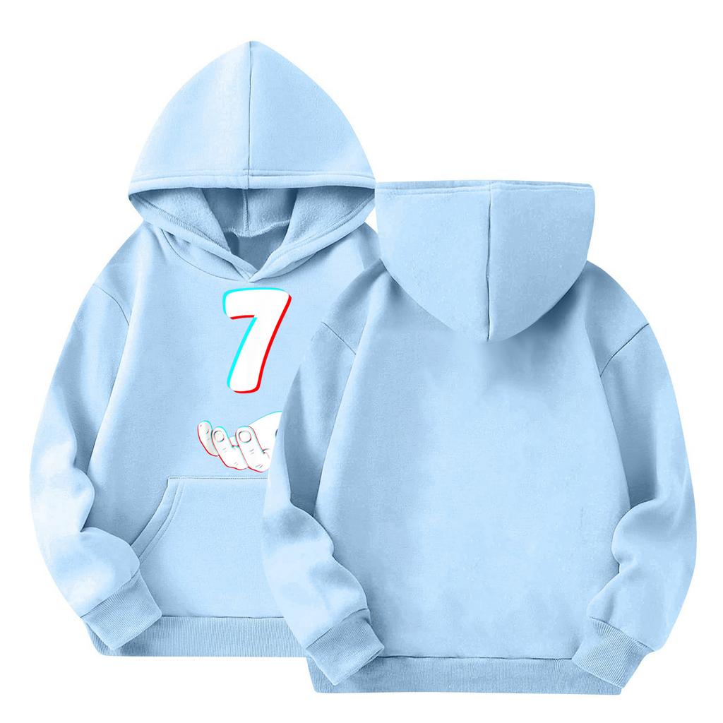 Cute Hoodies For Teen Children Trendy Preppy Hooded Sweatshirts Oversized Long Sleeve Shirts Clothes For Children