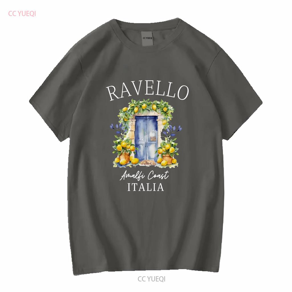 Ravello T Shirt Italy Lemons Cute Amalfi Clothes Outfit Travel South Italia long or short sleeves vintage Washed fashion