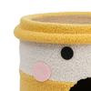 Cat Scratcher House Cartoon Barrel Style Durable Antiwear Stable Cat Scratching Box for Home Indoor