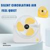 Desk Fan 3 Wind Speeds Portable  Personal Quiet Fan Small Table Fan