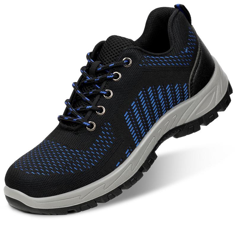 Fashion 2025 Safety Shoes for Men Women Steel Toe Anti Static Anti-smashing Anti-puncture Breathable Upper Comfortable Soft Outdoor Shoe
