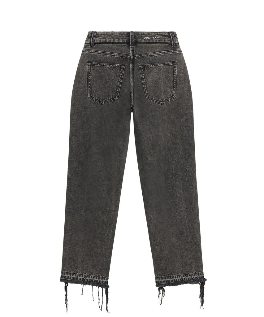 LMN3011 2X Washed Denim-Black
