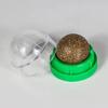 Catnip Balls Funny Lickable Cat Snack Catnip Balls Kitten Playing Chewing Cleaning Teeth Toy for Small Medium Cats Pet Supplies