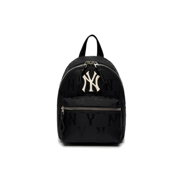 New MLB New York Yankees MONOGRAM Monogram Collection Nylon Combo Bag Backpack Regular Unisex Black 3ABKS011N-50BKS