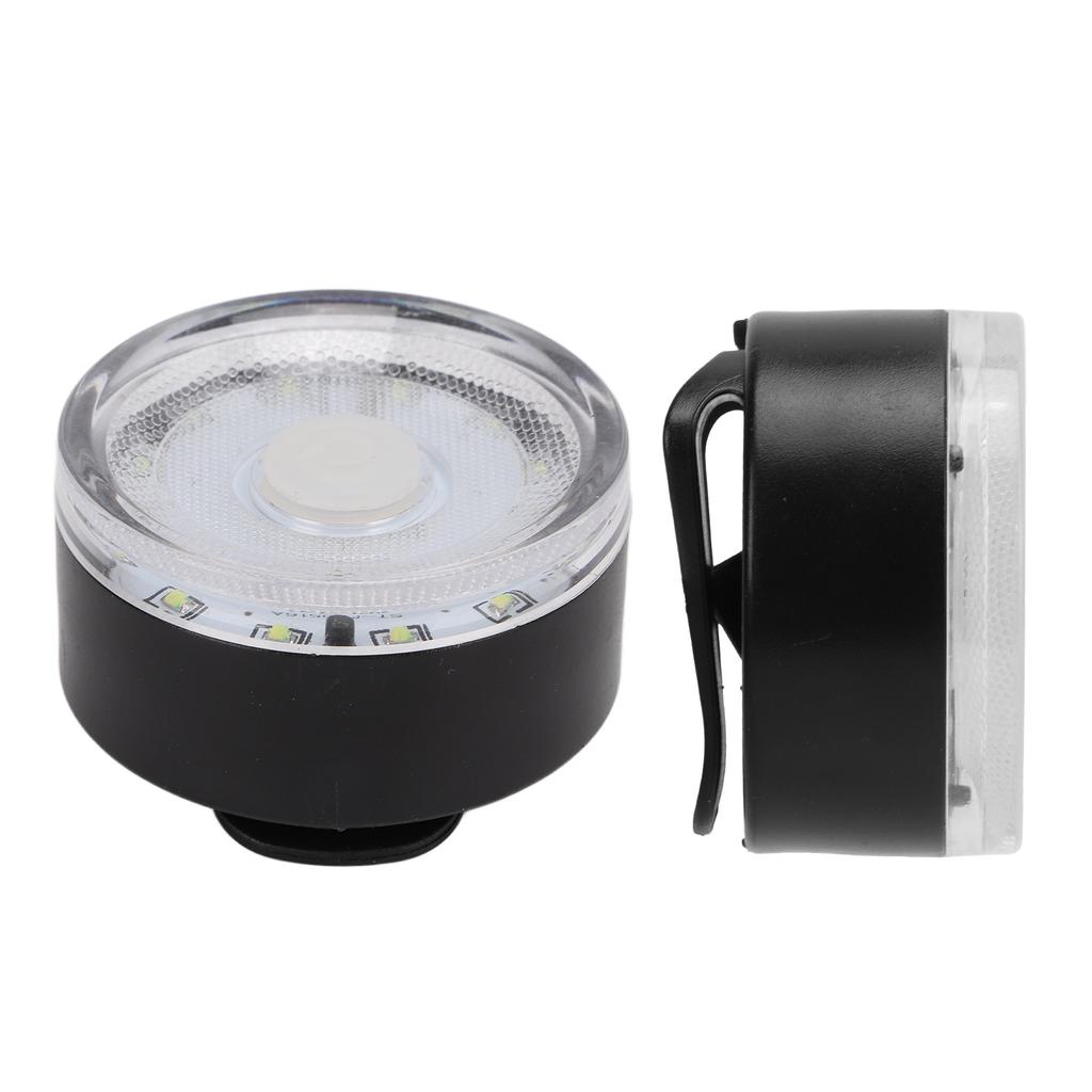 Bike Warning Tail Light Waterproof USB Rechargeable   Bright Round Rear Lights for Road Bikes