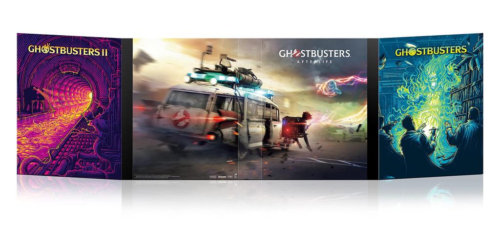Afterlife Box 4K Ultra HD Set Press Limited Ultra HD Ghostbusters 3-Movie Collector's & Blu-ray (First Edition) [4K + Blu-ray]