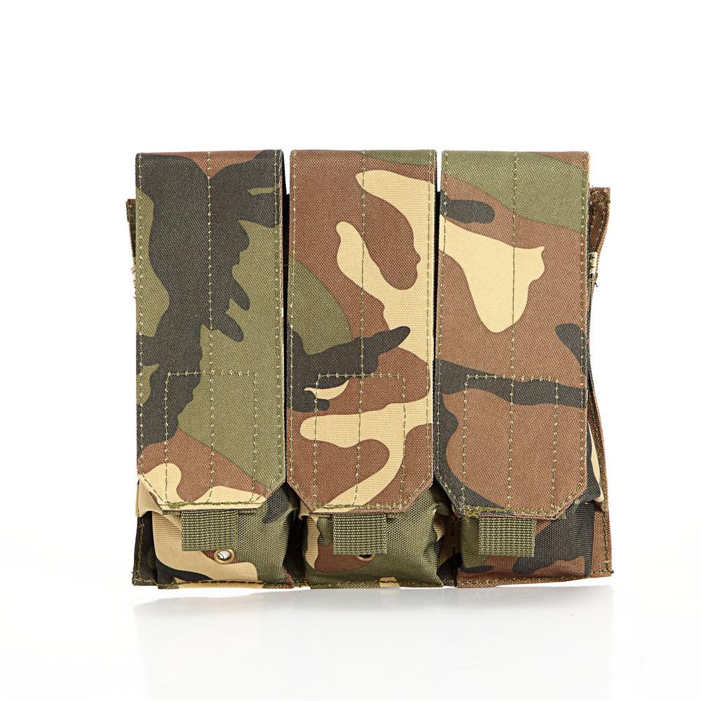 Military Enthusiast Molle Bag M4AK Three-piece Bag JPC Vest Accessory Bag 5.56 Four-piece Two-piece Bag