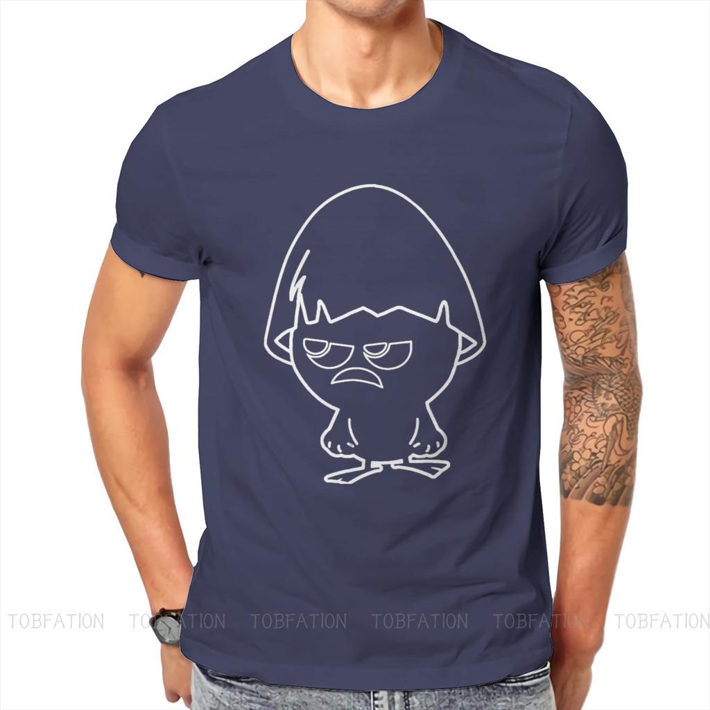 Calimero Anime Angry Tshirt New Arrival Graphic Unisex Vintage Alternative Summer Clothing Cotton Harajuku T Shirt