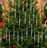50 Ornamente Acrilice Icicle pentru Decorarea Pomului de Crăciun Design Acrilic Transparent pentru Utilizare Sezonieră și Stilizare Festivă a Casei