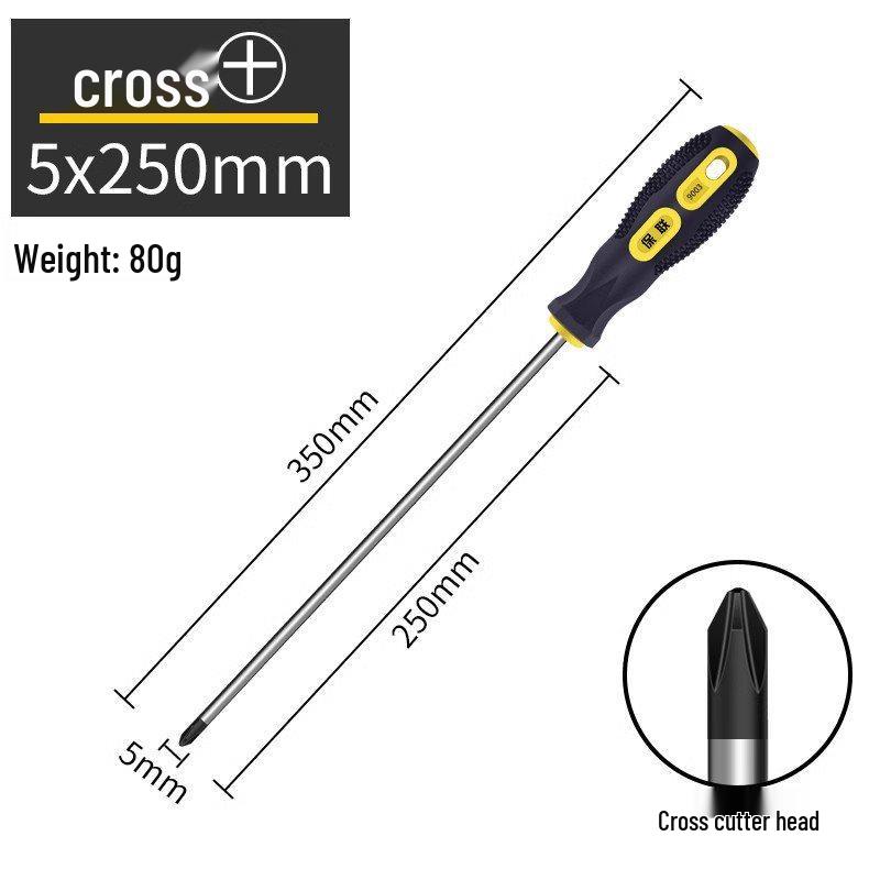 Industrial Grade Magnetic Phillips and Slotted Screwdriver Set - Super Hard, Compact Collection