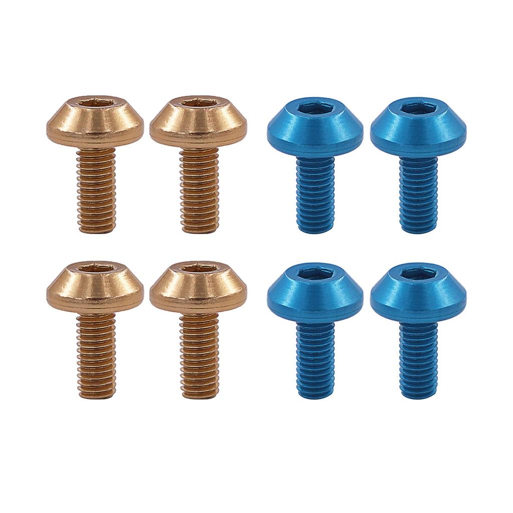 4x Wasserflaschenhalter Schraubenbolzen Fahrradzubehör, Wasserflaschenhalter Schraube