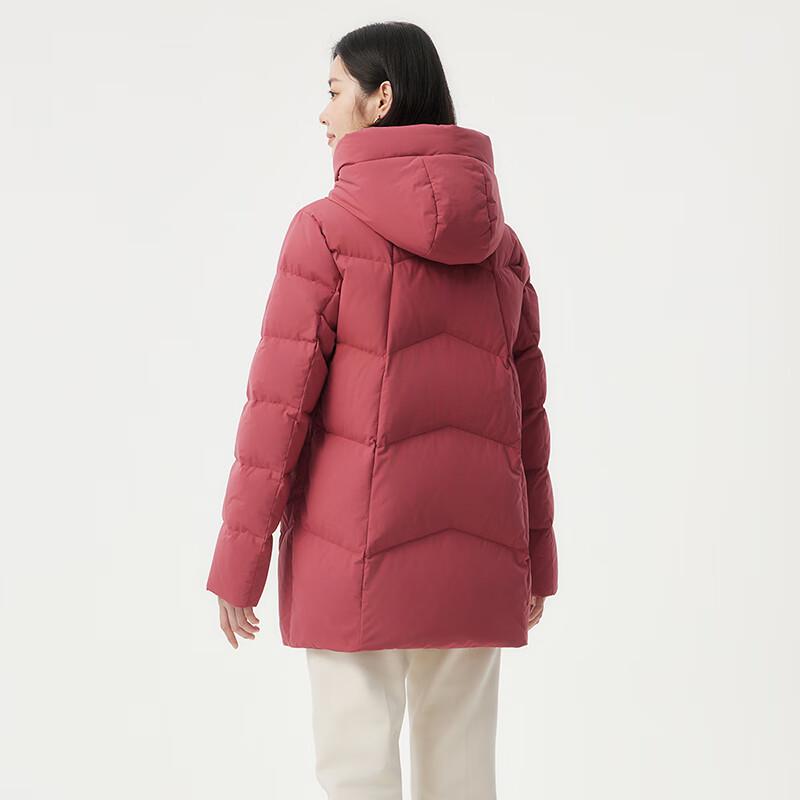 Tanboer Women's Hooded Casual Short Down Jacket TBF510506Z