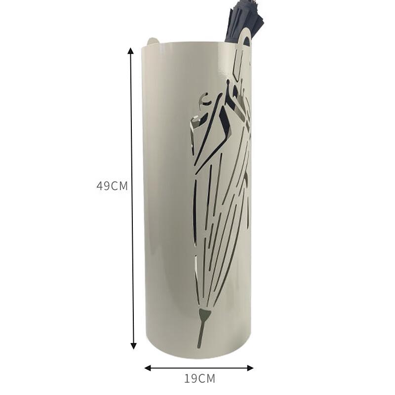 Vertical Wrought Iron Umbrella Stand