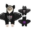Halloween New Bat Upright Outfit, Dog Cat Funny Transformation Clothes Pet Upright Outfit