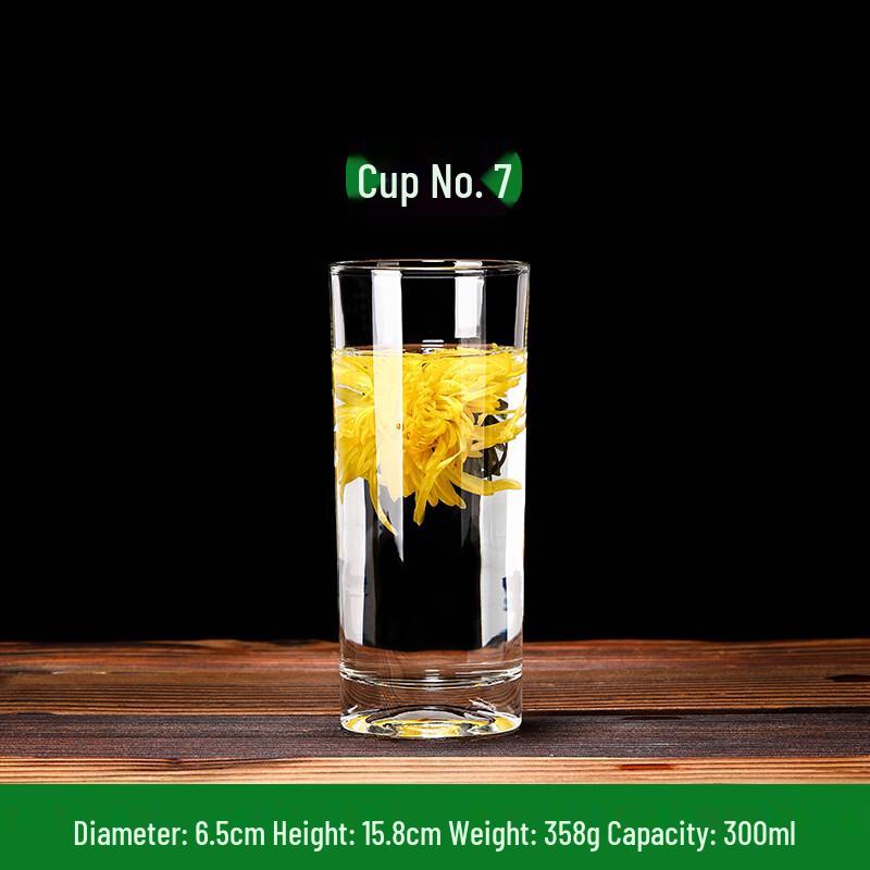 

Straight Glass Drinking Tumblers, Set of 3