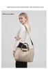 16-Inch Women's Laptop Handbag: Large Capacity, Thickened Briefcase for Business Travel and Commuting.