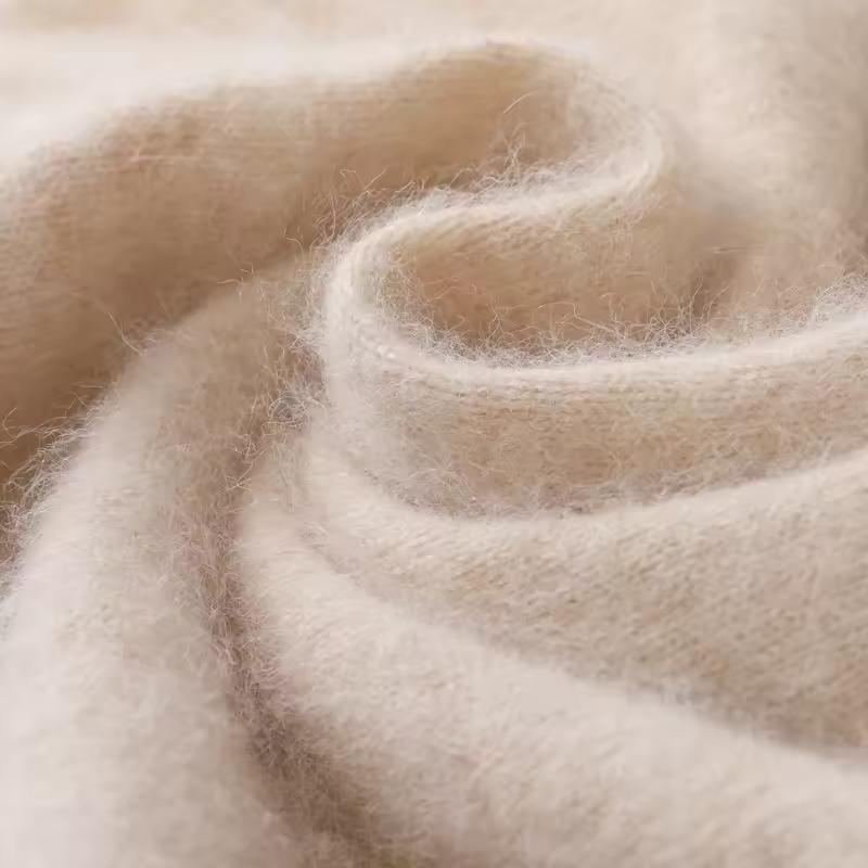 Podzimní Zimní Kašmírový Rolák Pánský S Dlouhým Rukávem Ležérní Norkový Kašmírový Svetr Pletený Svetrový Top