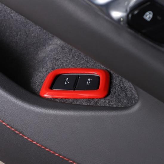 ABS Sports Red Trunk Switch Button Cover Trim For Corvette C8 -2025